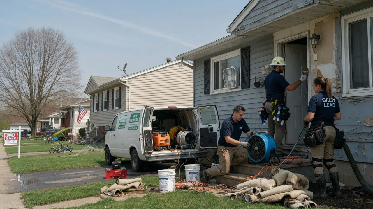 Flood Cleanup in Jenners, PA near me
